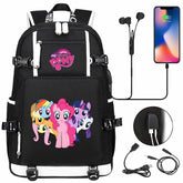 My Little Pony SchoolBag Backpack with USB Charging Port